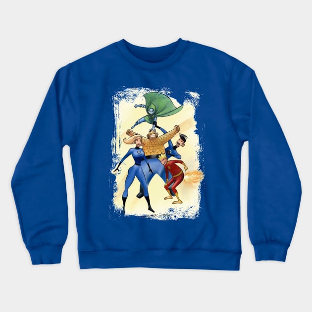 Mendrugos Fantasticos Crewneck Sweatshirt by Juan Alvarez & Jorge Gomez Shop